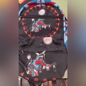 Native American male Traditional Dancer book bag